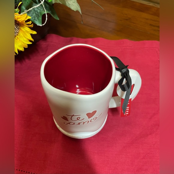 Rae Dunn Valentines TE AMO Mug and Towel Set - Picture 2 of 4